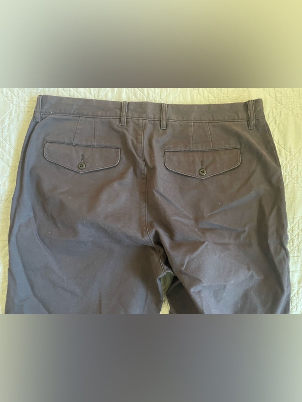 J. CREW Classic chino pant in Dusty Wine Size 36 NWT $98 BE611 - Picture 8 of 9